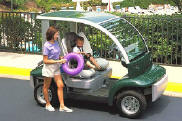 Electric cars are a popular alternative to an auto rental in Key West